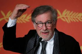 Director Steven Spielberg attends a news conference for the film "The BFG" (Le Bon Gros Geant) out of competition at the 69th Cannes Film Festival in Cannes